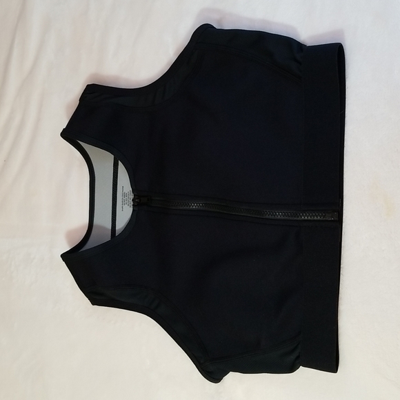 Delfin neoprene heat maximizing crop top with zipper L - Picture 1 of 10